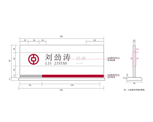 銀行VI標(biāo)識(shí)牌