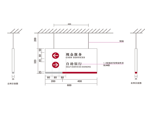 銀行VI標(biāo)識(shí)牌