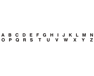 國(guó)標(biāo)漢語(yǔ)拼音字母字樣