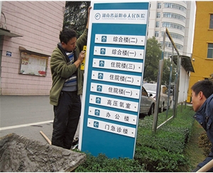 醫(yī)院標識牌