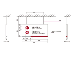 銀行VI標(biāo)識(shí)牌