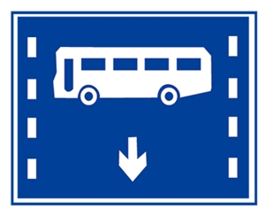公交線路專用車道